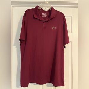 Burgundy polo